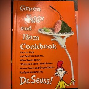 Dr Seuss Green Eggs and Ham Cookbook 2006 hardcover mint condition